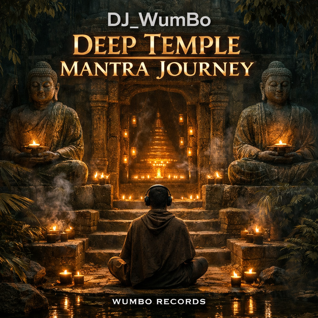 Ruhige Wasseroberfläche in blauem Licht